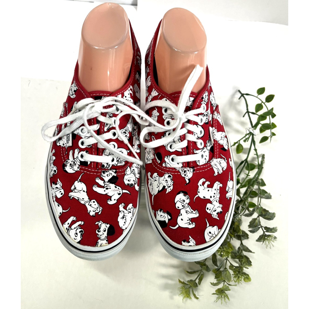 Vans Disney 101 Dalmatians Shoes Mens Size 10 Cartoon Puppy Print Sneakers - Picture 7 of 15